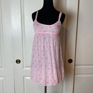 COSABELLA HEART MESH BABY DOLL LINGERIE SLIP DRESS